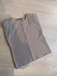 ZARA◆ノースリーブニット　ベージュ　Sサイズ