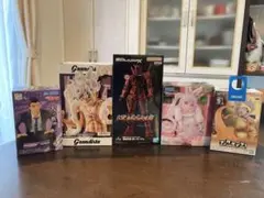 ONE PIECE ガンダムなど フィギュアセット 5点