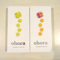 激安　ohora オホーラフットネイルシール セミキュアジェル　フット　2種