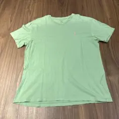 [アメリカ調達]Polo Ralph Lauren ミントグリーン Tシャツ M
