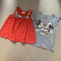 junkstore old navy タンク　ノースリーブ　トップス　2点セット