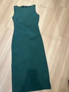 ユニクロCクレープジャージー ワンピース xs