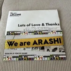 ARASHI We are ARASH嵐会員限定オリジナル銀テープ 新品未開封 - メルカリ
