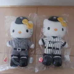ハローキティ 野球ユニフォームぬいぐるみ 阪神モデル
