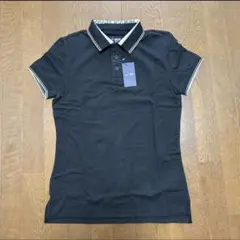 未使用 ARMANI JEANS アルマーニ ジーンズ ブラック ポロシャツのサムネイル