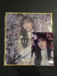 櫻坂46 サクコレ C賞 ミニ色紙 村井優 - メルカリ