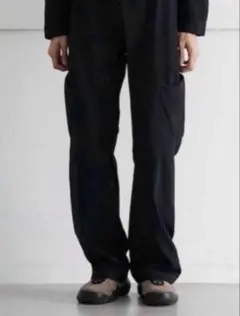 4NG3L0000 BLACK STRIPE TROUSERS - メルカリ