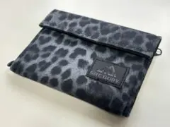GREGORY/レオパード/財布/ヒョウ柄/グレゴリー/限定/二つ折り/ブラックのサムネイル