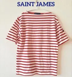 SAINT JAMES 赤半袖ボーダーt