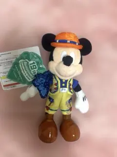 東京ディズニーシー　ミッキーマウス　グリーティングトレイル　ぬいぐるみバッジ