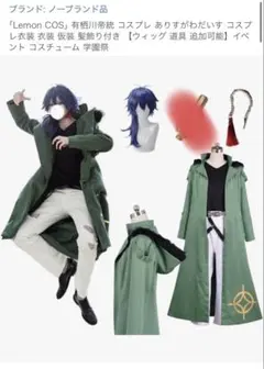 ヒプノシスマイク　有栖川帝統 コスプレ ウィッグ