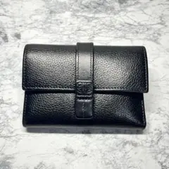 値下げ！【ロエベ】バーティカルウォレット　スモール　ブラック