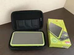 【美品】Newニンテンドー2DS LL ブラック×ライム 本体