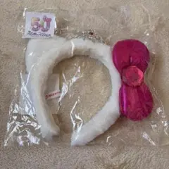 【ピューロランド限定】ハローキティ カチューシャ 50周年記念