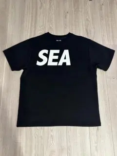 WIND AND SEA Tシャツ ブラック　Lサイズ