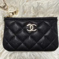 CHANEL ノベルティブラック コインケース