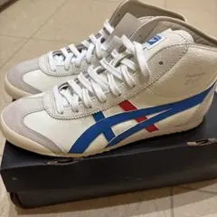 【新品未使用】オニツカタイガー　YHL328 ホワイト/ブルー