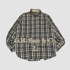 G.H.Bass&Co.チェックシャツ Lアメカジトラッドアウトドアのサムネイル