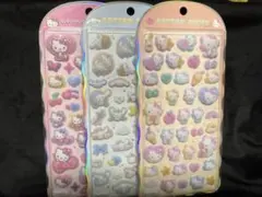 コットンパフィーシールサンリオ3種セット