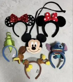 ディズニー カチューシャ 被り物 まとめ売り 大量セット - メルカリ