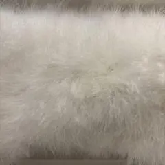 ホワイトフェザー着物ショール　成人式