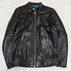 DIESELシングルライダースジャケット❗️美品❗️ DIESEL ディーゼル ライダースジャケット レザージャケット