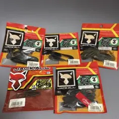 ね*ー様 JACKALL リズムグラブ 3インチ 2.4インチ