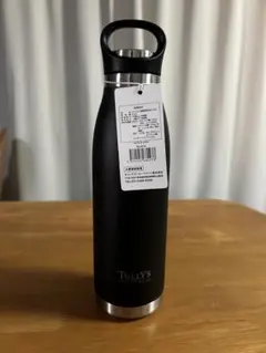 新品未使用】タリーズコーヒー ステンレスボトル ブラック 保温保冷