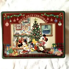 【Disney クリスマス2024 限定】クッキー缶 空き缶 ミッキー＆ミニー