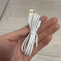 USB-A to USB-C ケーブル 約1メートル ホワイト