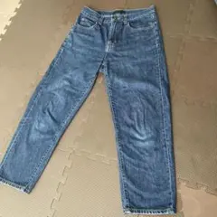 UNIQLOスラウチテーパードアンクルジーンズ　24