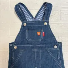 HOT BISCUITS デニムオーバーオール Mサイズ　半ズボン