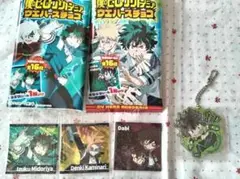 僕のヒーローアカデミア 　ぴた!でふぉめ　アクリルキーホルダー・ウエハースシール