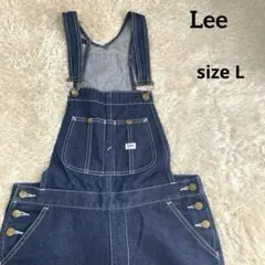 【✨美品】Lee オーバーオール サロペット 濃紺　L