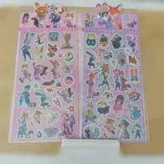 ズートピア ステッカーシート 7枚セット