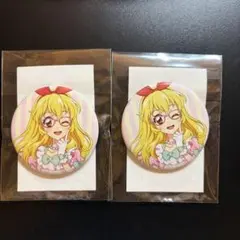 アイカツ ハピクロ 星宮いちご 缶バッジセット 浴衣 お部屋 - メルカリ