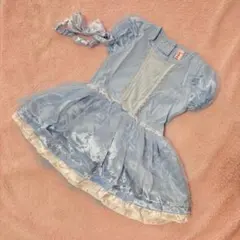 新品 2点セット ベビー 80 シンデレラ ロンパース コスプレ ハロウィン