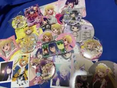 推しの子　ルビー　memちょ　星野アイ　まとめ売り　缶バッジ　コースター　カード