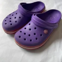 Crocs クロックス サボ サンダル パープルのサムネイル