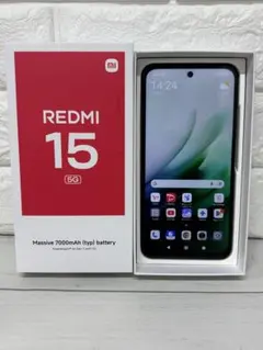 【新品未使用】Redmi 15 5G 本体 ミッドナイトブラック 128GB