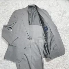 美品　ブルックスブラザーズ グレンチェックスーツセットアップ　グレー　37SHT