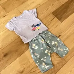GU Baby Shark ベイビーシャーク Tシャツ パンツ 80 90のサムネイル