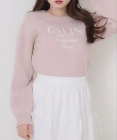 ems excite ピンクニット