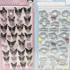 サンリオクロミシナモンボンボンドロップシール2枚セット