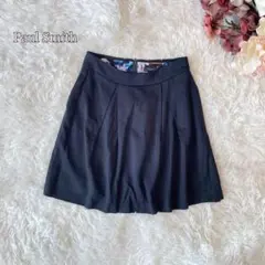 ⚫︎Paul Smith 膝丈フレアスカート（38）キレイめ　レーヨン/コットンのサムネイル