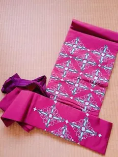 高級。お着物。二部。帯。定価１０万以上。