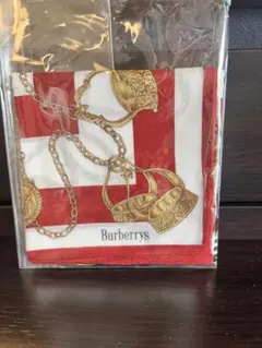 【新品】BURBERRY ハンカチ　スカーフ　③