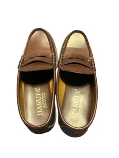 HARUTA ブラウン ローファー 25