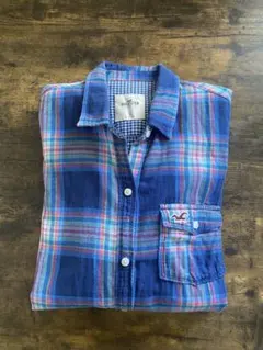 HOLLISTERチェックシャツ　アメリカ　ヴィンテージ
