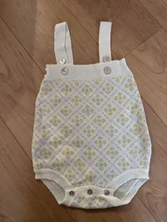 新品　tete a tete サロペット　ロンパース　バースデイ　80